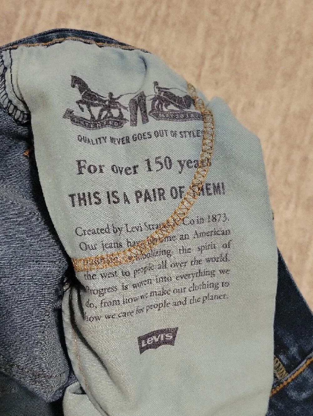 Levi's Slim Straight Men's Jeans in Blue